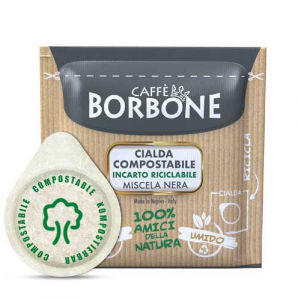 Caffè Borbone 150 Pads E.S.E . 44 mm Miscela Nera