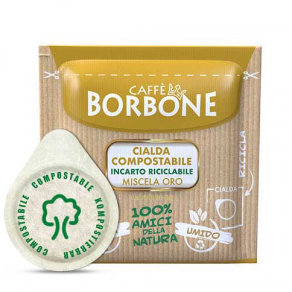 Caffé Borbone 150 Pads E.S.E. 44 mm Miscela Oro