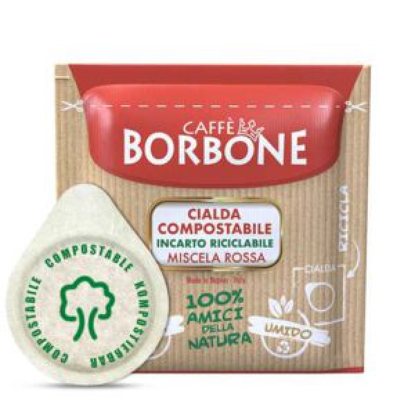 Caffè Borbone 150 Pads E.S.E . 44 mm Miscela Rossa