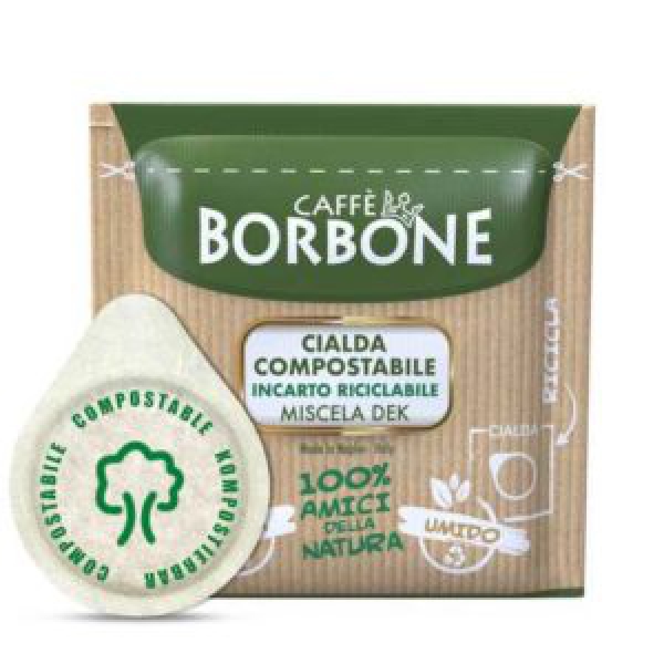 Caffé Borbone 150 Pads E.S.E. 44 mm Miscela Dek (Koffeinfrei)