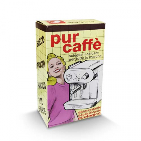 Entkalker von "Pur Caffè" in Form von 6 Zitronensäure-Beutel