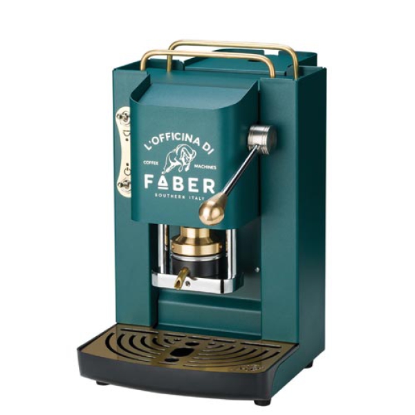 Espressomaschine Faber E.S.E. 44 mm Pads - Total Deluxe  +   "Set di degustazione" mit 35 Pads